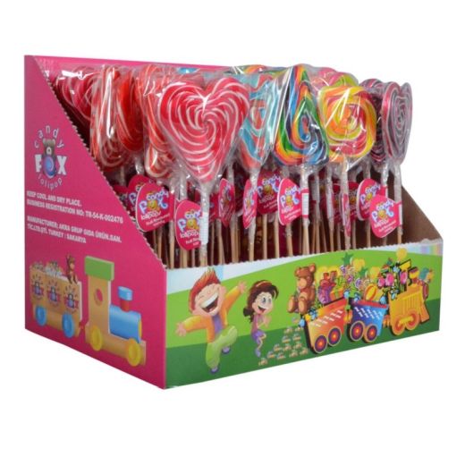 Jellyman Candy Fox Lollipop (Mix Shape) (4x30GRX48 PCS)