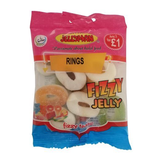 Jellyman Jellyman Fizzy Rings (24x80GR)