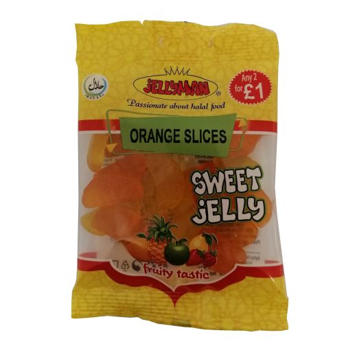 Jellyman Jellyman Orange Slices (24x80GR)