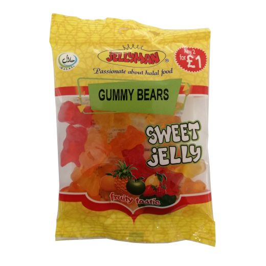 Jellyman Jellyman Gummy Bears (24x80GR)