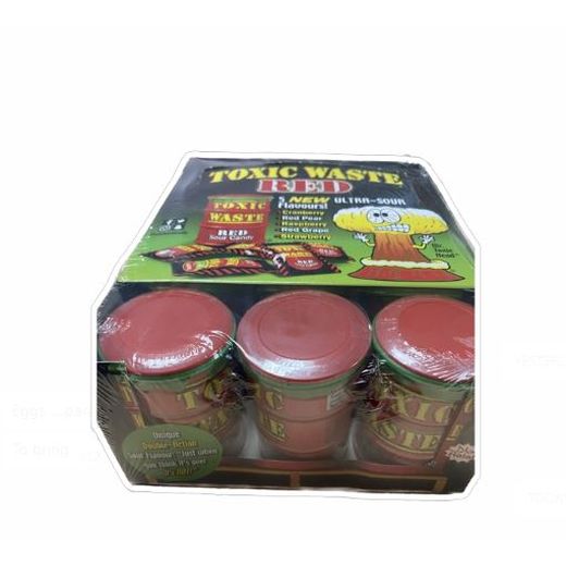 Jellyman Toxic Waste Ultra Sour (Red) (12x42GRx12 PCS)