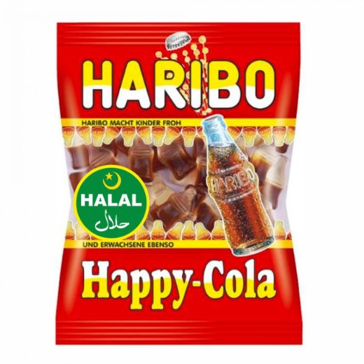 Jellyman Haribo Happy Cola (Brown) (30x80GR)