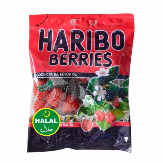 Jellyman Haribo Berries (Brown) (24x80GR)