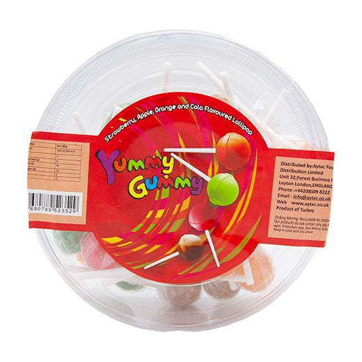 Jm Yummy Gummy Lollipop (24X9GR) x 24