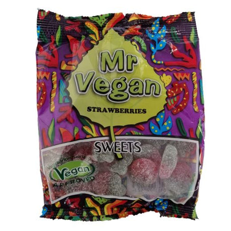 Jellyman Mr Vegan Sour Strawberries (12x120GR)