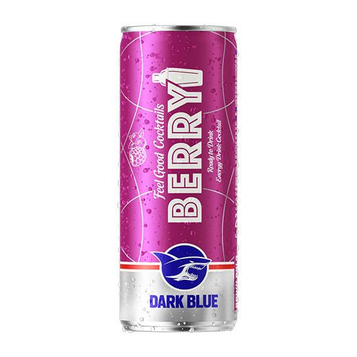 Dark Blue Energy Drink Berry (250ML) x 12