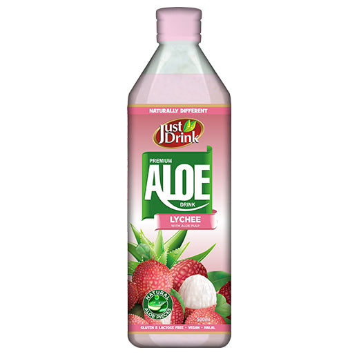 Just Drink Lychee Aloe (500ML) x 12