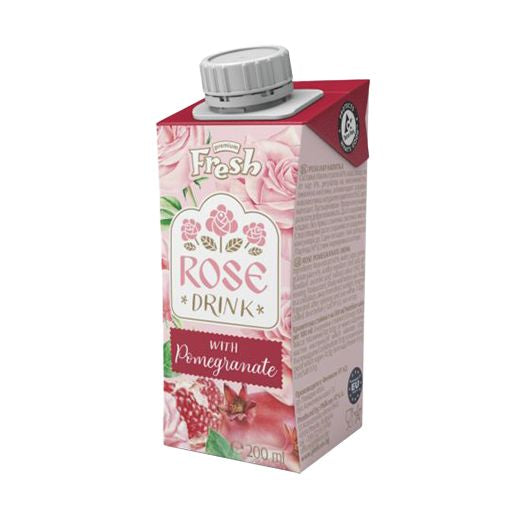 Fresh Rose Drink With Pomegranate (200ML) x 24