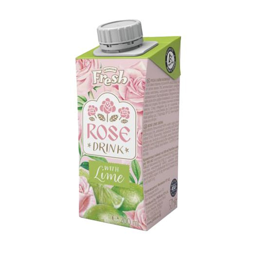 Fresh Rose Drink With Lime (200ML) x 24