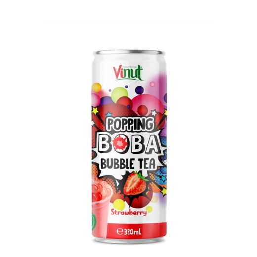 Vinut Bubble Tea Strawberry 320Ml (6X320ML) x 4