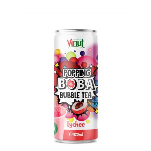 Vinut Bubble Tea Lychee 320Ml (6X320ML) x 4