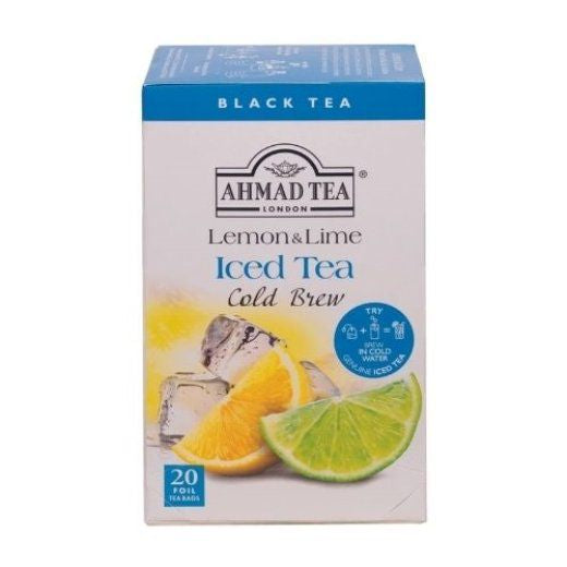 Ahmad Tea Cold Brew Lemon/Lime Tea (6x40GRx20BAGS)