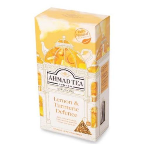 Ahmad Tea Pyramid Tb Lemon & Turmeric (5x15BAGS)