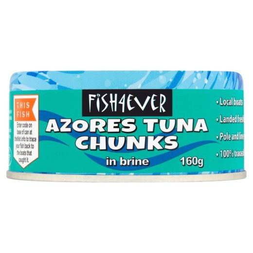 Fish 4 Ever Yellowfin Tuna In Brine (160GR) x 24