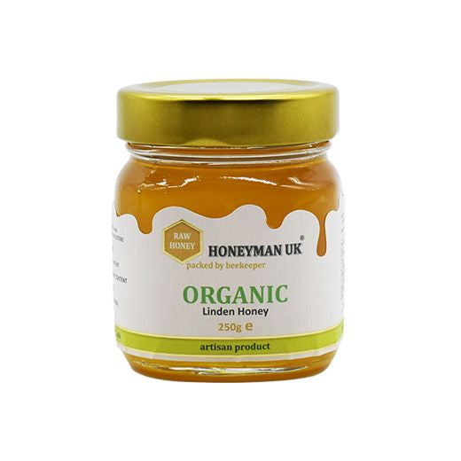 Honeyman Organic Linden Honey 250Gx6