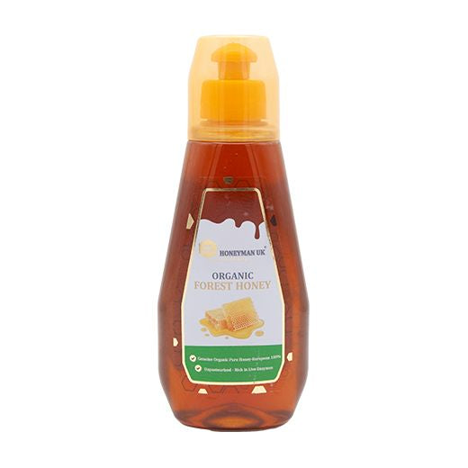 Honeyman Organic Squeezy Forest Honey (400GR) x 6