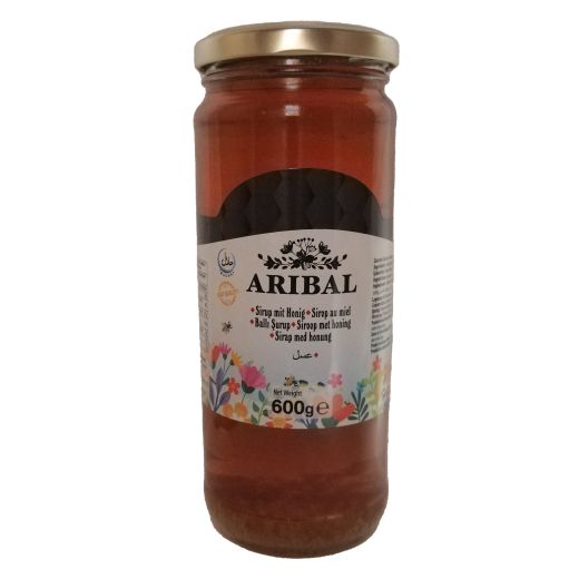 Aribal Syrup With Honey (12x600GR)