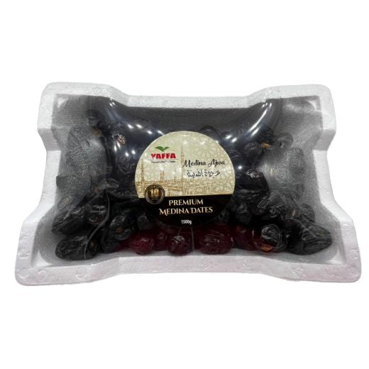 Yaffa Madina Ajwa Dates (4x1.5KG)