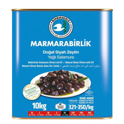 Mar B.[Xs] Siyah Zeytin Y.S 10KG