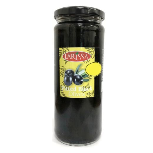 Larissa Black Pitted Olives (12x430GR)