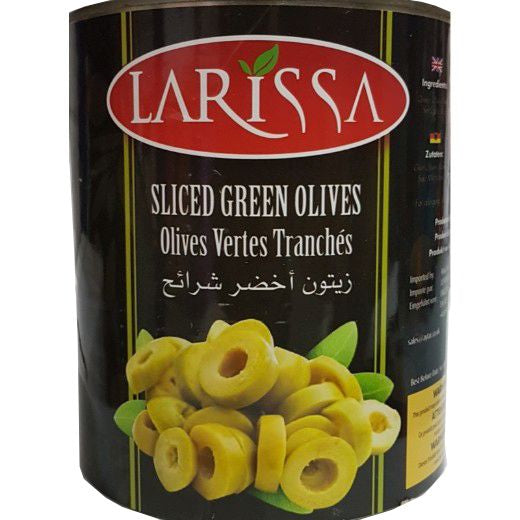 Larissa Green Sliced Olives (A Grade) (6x2840GR)