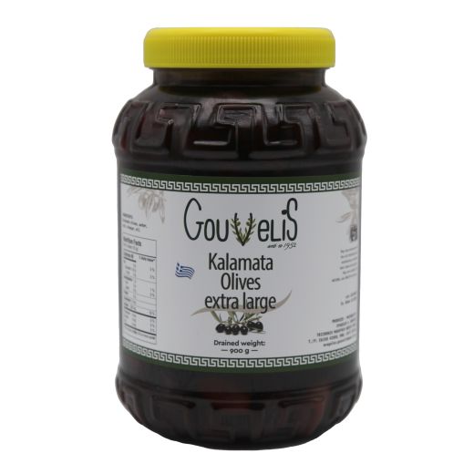 Gouvelis Kalamata Olives Extra Large (Gevsis) (900GR) x 6