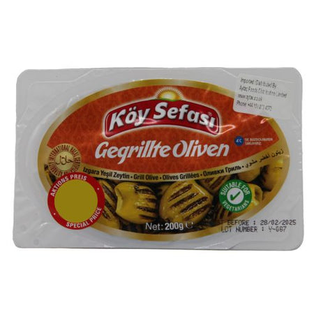 Koy Sefasi Green Olives Grilled (12x200GR)