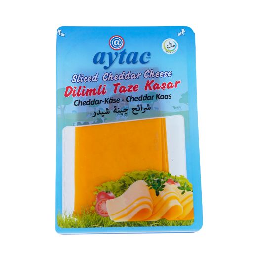 Aytac Sliced Cheddar Cheese (16x150GR)