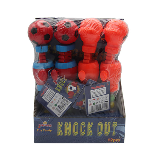 Jellyman Toys Knock Out With Gum Ball (12x10Gx12 PCS)