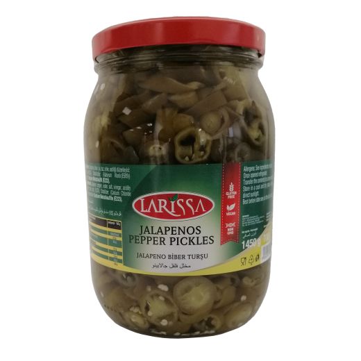 Larissa Pickles Jalapenos / Jelepone Biber (6x1500CC)