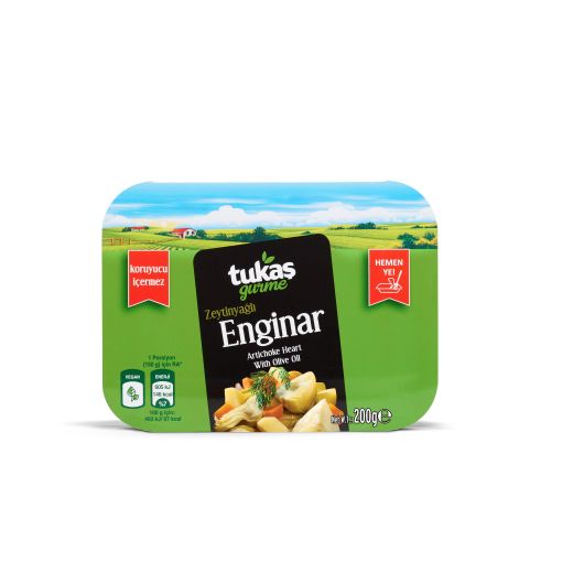 Tukas Artichoke Hearts W. Olive Oil (12x200GR)