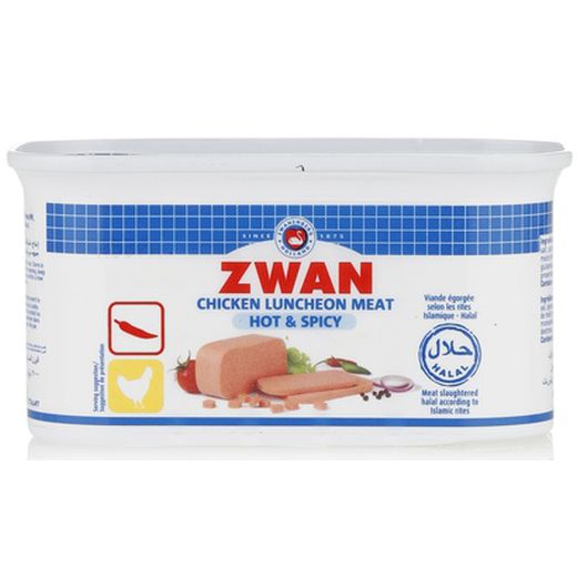 Zwan Chicken Luncheon Meat (Spicy) (12x200GR)