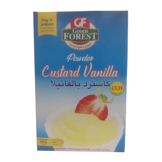 Green Forest Custard Vanilla (200GR) x 24