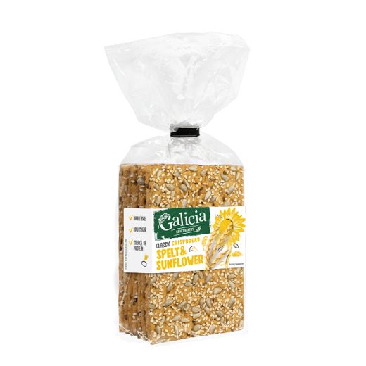 Galicia Crispbread Spelt & Sunflower (180GR) x 8