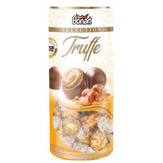 Jellyman Bonart Selection Truffe Milk Choc. With Caramel Cream Pet (12x300GRx12 PCS)