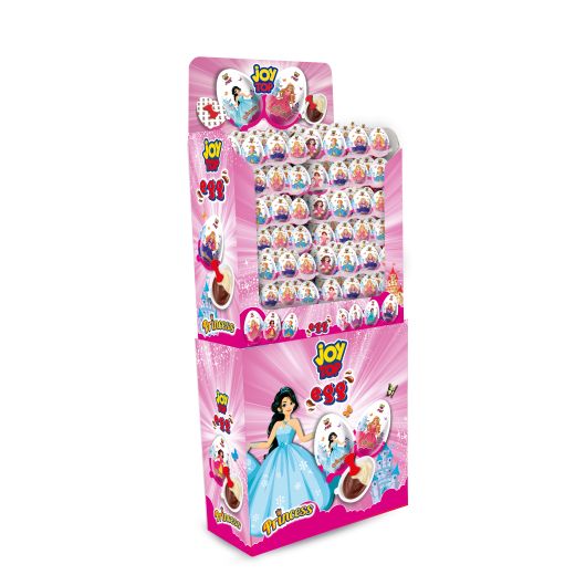 Jellyman Bonart Stand Joytop Egg Princess Chocolate Cream With Surprise Toys (1x20GRx144)