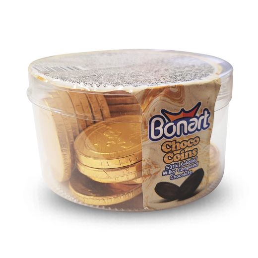 Jm Bonart Coin Compound Chocolate Pvc 24X120Gr (24X120GR) x 1