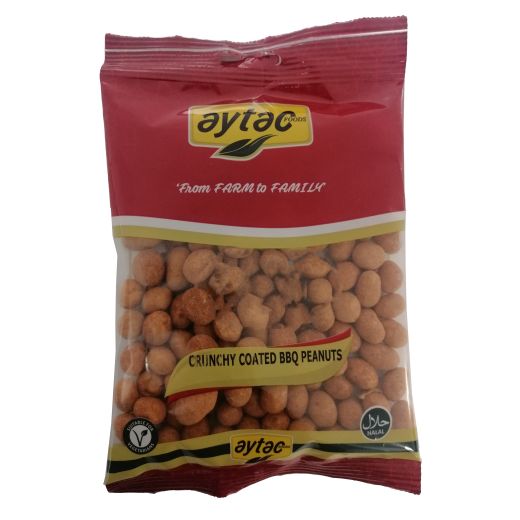 Aytac Crunchy Coated Bbq Peanuts (12x140GR)