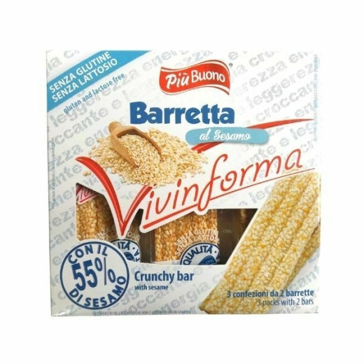 Piu Buono Vivinforma Sesame Bars (12x3X30GR)