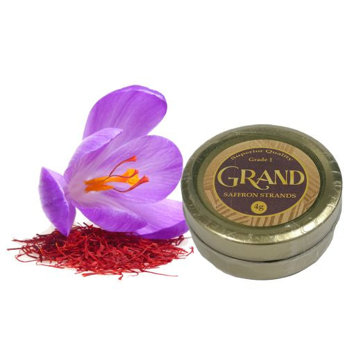 Grand Superior Saffron 4G Tin (4GR) x 10