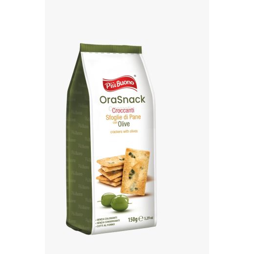 Ita* Piu Buono Sfoglie Di Pane Orasnack Con Olive (120GR) x 15