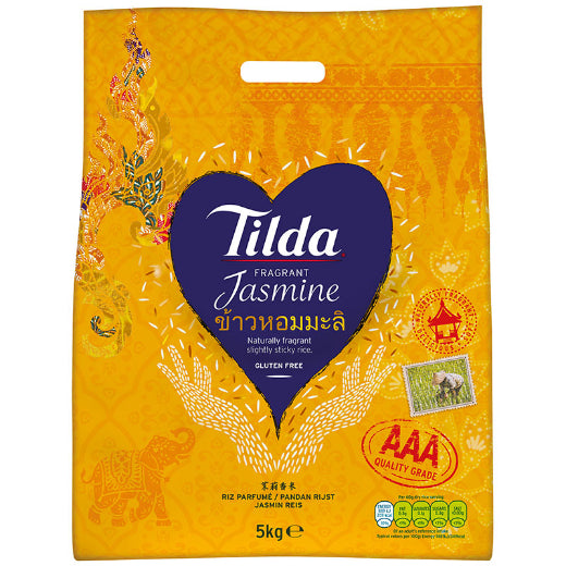 Tilda Fragrant Jasmine Rice (1x5KG)