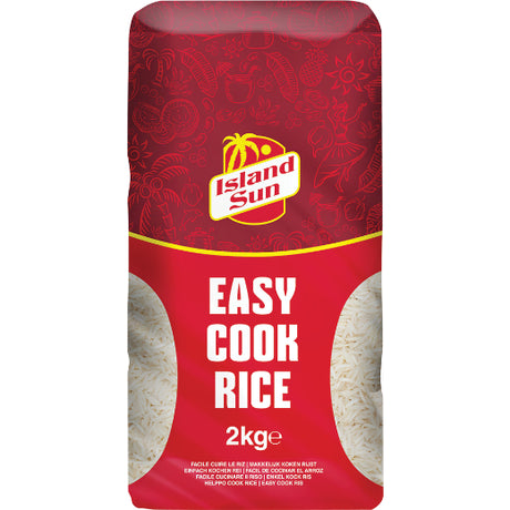 Island Sun Is Easy Cook Rice (6x2KG)