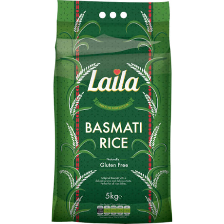 Laila Basmati Rice (1x5KG)