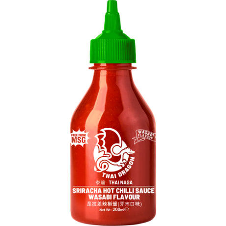 Thai Dragon Sriracha Hotchilli Sauce Wasabi6X200M (6x200ML)