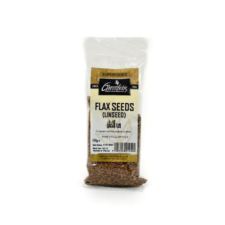 Greenfields Linseed Brown (Flax Seed) (12x100GR)