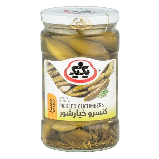 1&1 Canned Pickled Cucumber Momtaz (Mini) (700GR) x 12