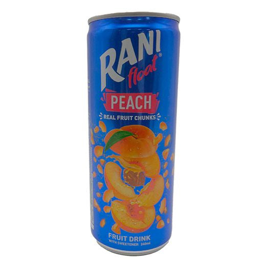 Rani Float Drink Peach Tin (240ML) x 24