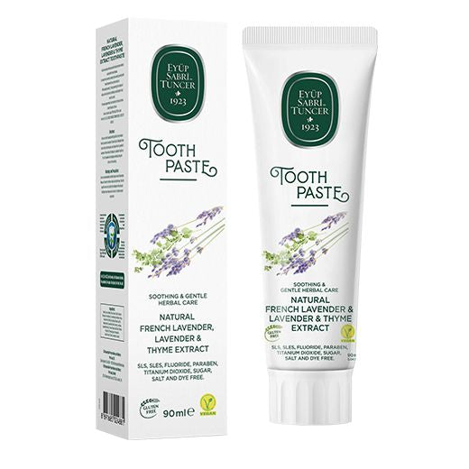 E.Sabri Natural French Lavender & Lavender & Thyme Extract Toothpaste (90ML) x 48