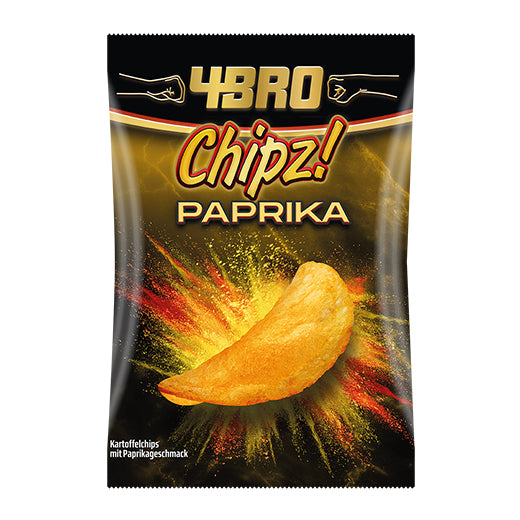 4Bro Chipz! Paprika 125Gr (125GR) x 10